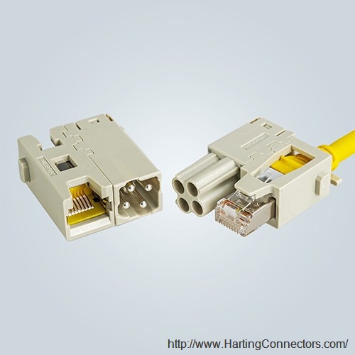 HARTING:Han Domino RJ45模块